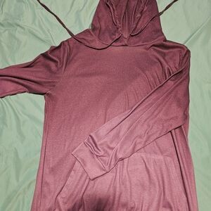 Xersion Purple and Gray Hoodie